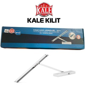 Resim Kale Kilit Raylı Kapı Hidroliği Kd002/50-630 Paslanmaz Kapak 3 Numara 65kg - Gümüş 