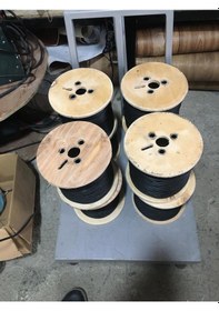 Resim Pvc Kaplı Kablo Bağlama Teli Siyah 12 Cm'lik / 500 Gram 