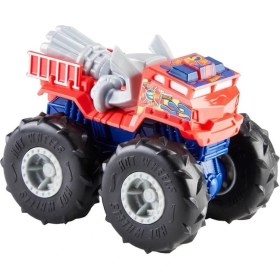 Resim Hot Wheels 1:43 Monster Trucks Çek Bırak Arabalar GVK37 GVK41 5 Alarm 