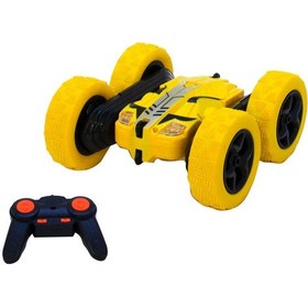 Resim Mixoyuncak 1:20 Uzaktan Kumandalı Akrobat Araba Sarı Işıklı Şarjlı 