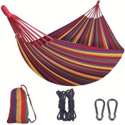 Resim Tcherchı Taşıma Çantalı Portatif Hamak Kırmızı 