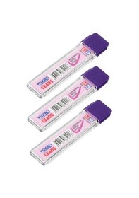 Resim Kalem Ucu 2b 0,5 Mm 3 Adet Mekanik Uçlu Otomatik Kurşun Kalem Ucu 2b 60mm X 0,5mm Siyah Mikro Uç Kısa 