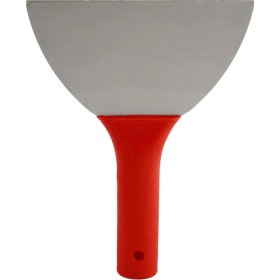 Resim Storemax Plastik Saplı Metal Spatula Sıva Duvar Macun Kazıma Ispatulası 18 cm Takılabilir Sap 