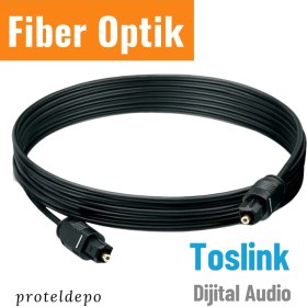 Resim IRENIS Fiber Optik Toslink Ses Kablosu, 20 metre 