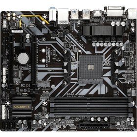 Resim Gigabyte B450M DS3H V2 AMD B450 3600 MHz (OC) DDR4 Soket AM4 mATX Anakart 