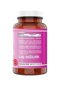 Resim Vitamin B12 Metilkobalamin 1000 Mcg 120 Tablet 2 Kutu 