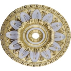 Resim Bazaar Avm 40X40 cm Oval Dekoratif Avize Göbeği 