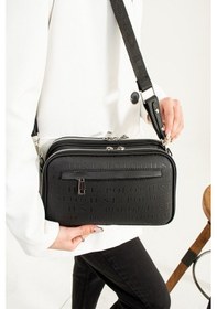 Resim 5 Bölmeli Ayarlanabilir Uzun Askılı Kadın Omuz Çantası 001 