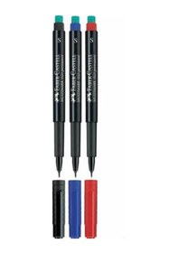 Resim Multimark Permanent Asetat Kalemi S 3lü Set Karışık 