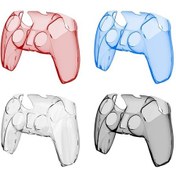 Resim Kjh Ps5-002 Oyun Denetleyicisi Kristal Kabuk Kablosuz Denetleyici Koruyucu Kabuk Kapak Pc Şeffaf Koruyucu Sert Kabuk Ps5 