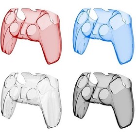 Resim Kjh Ps5-002 Oyun Denetleyicisi Kristal Kabuk Kablosuz Denetleyici Koruyucu Kabuk Kapak Pc Şeffaf Koruyucu Sert Kabuk Ps5 