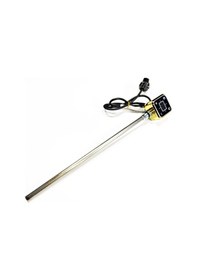 Resim Sern 400w Altın Renk Kare Dijital Hp013 Model Havlupan Isıtıcı Rezistans 230v L:370mm 1/2'' Yarım Parmak 