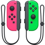 Resim Nintendo Switch joy con Neon Yeşil Pembe 