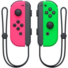 Resim Nintendo Switch joy con Neon Yeşil Pembe 