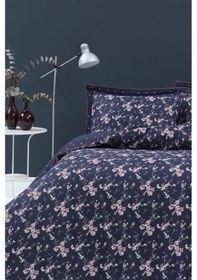 Resim Ginata Tek Kişilik Biyeli Ranforce Nevresim Takımı 