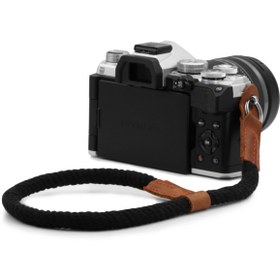 Resim MegaGear Slr, Dslr Pamuklu Kamera Bilek Kayışı - Siyah 