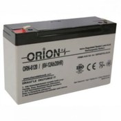 Resim Orion Orn6120 6v 12ah Bakımsız Kuru Akü 