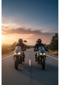 Resim Q08 2x Motosiklet Kask İnterkom Kulaklık 2 Kişi Eşleşme, 1000 M Mesafe, Su Geçirmez 