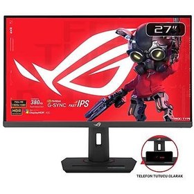 Resim Asus ROG Strix XG279CNS 27 0.3ms 380Hz IPS G-Sync Pivot Oyuncu Monitörü 
