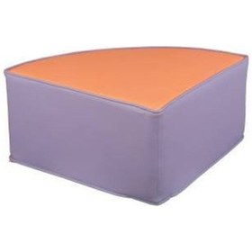 Resim Köşe Puf Suni Deri 32 Cm 