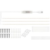 Resim Geeroyoo Bitki Büyüme Led Lambası: 24 Saat Zamanlayıcı, 4 Parlaklık Seviyesi, Usb Güç, 100cm Kırmızı Sıcak Işık 