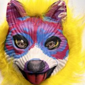 Resim Nessiworld Sarı Saçlı Sevimli Köpek Maskesi Mega Peluş 35 No 