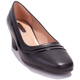 Resim Dagoster Dza07-725505 Siyah Klasik Topuklu Kadın Ayakkabı 001 