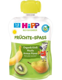 Resim Hipp Mama Organik Kivili Muzlu Armut Püresi - Standart / Standart 