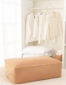 Resim 3 Adet Mega Boy Baza Altı Yastık Yorgan Kazak Hurcu 74x46x22 