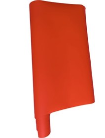 Resim Mat Kırmızı Renk Dayanıklı Araç Motor Mobilya Folyosu 126 X 50cm 