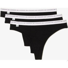 Resim Lacoste Kadın 3 Lu İç Çamaşırı 8f1341-00-031 Siyah 