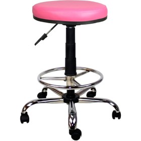 Resim Bürocci Metal Ayaklı Yüksek Tabure-Pembe-2999T0120 