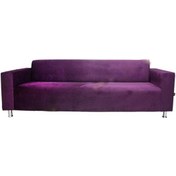 Resim Koltukstilim H-101 Dörtlü Ofis Bekleme Koltuğu Mor 