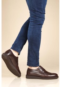 Resim Hakiki Deri Erkek Oxford Ayakkabı 822ma051 001 