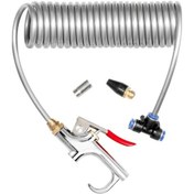 Resim Dashanshop Facoow Ağır Hizmet Kamyon Hava Üfleme Tabancası 11 5ft Bobin Çift Nozul 