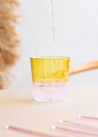 Resim The Mia Rainbow Su Bardağı Sarı 320 Ml Şeffaf 