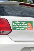 Resim SARANG Lütfen Korna Çalma Slay Patrick Araba Magneti 