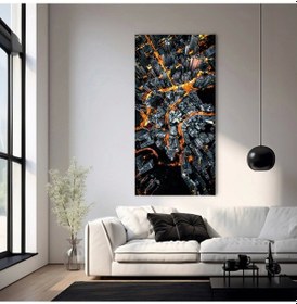 Resim Tepeden Şehir Manzarası Kanvas Tablo 