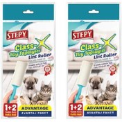 Resim Stepy Class Tüy Toplayıcı 1+2 Rulo 50 Yaprak + 2 Yedek X 2 Set 