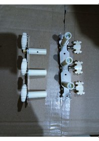 Resim Mitello Gmh911N 3+3 Klasik Gitar Burgu Set + Vida 