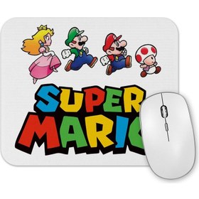 Resim Baskı Dükkanı Super Mario Atari 01 Mouse Pad 