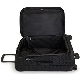 Resim Kıplıng New Youri Spin M Orta Boy Tekerlekli Valiz Siyah Sıgnature Emb Siyah 