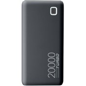 Resim Cellularline Turbo 20.000 mah PowerBank Gri (Resmi Distribütör Garantili) 
