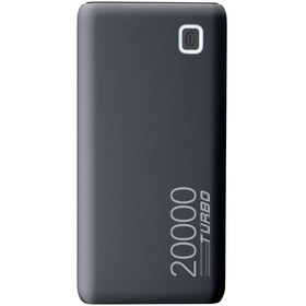 Resim Cellularline Turbo 20.000 mah PowerBank Gri (Resmi Distribütör Garantili) 