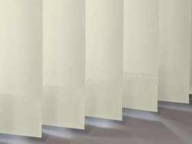 Resim Ekru Blackout Dikey Perde Döndürülebilen Tam Açık Ya Da Tam Kapalı Kumaş Dikey 