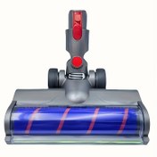 Resim Yumuşak Kıllı Zemin Fırçası Dyson V7, V8, V10, V11, V15 için - 180° Geniş Yeşil Toz Göstergesi, Sert Ahşap Zeminler ve Fayanslar için İdeal, Halılar için Değil 
