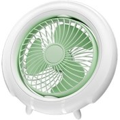 Resim Gece Lambası Asma Katlanır Vantilatör Turuncu Basic 5870 Mavi 