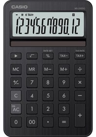 Resim Casio Ms-200dq-bk-w-dp Hesap Makinesi Desktop Gri - Siyah 
