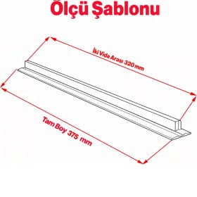 Resim Badem10 Toros Çizgili Soft Altın Çekmece ve Dolap Kulp 320 mm Modern Gardırop Mutfak Banyo Mobilya Kulbu 