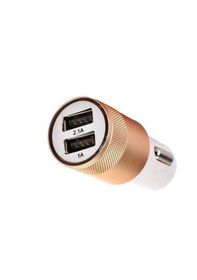 Resim Çakmak Soketi Çift Usb'Li-Altın / Icca84-1 